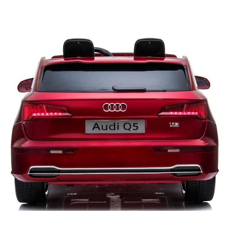Pojazd na Akumulator Nowe Audi Q5 2-osobowe Czerwone Lakierowane