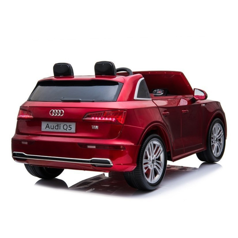 Pojazd na Akumulator Nowe Audi Q5 2-osobowe Czerwone Lakierowane