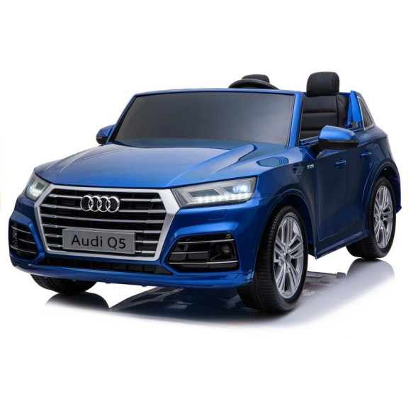 Pojazd na Akumulator Nowe Audi Q5 2-osobowe Niebieskie Lakierowane