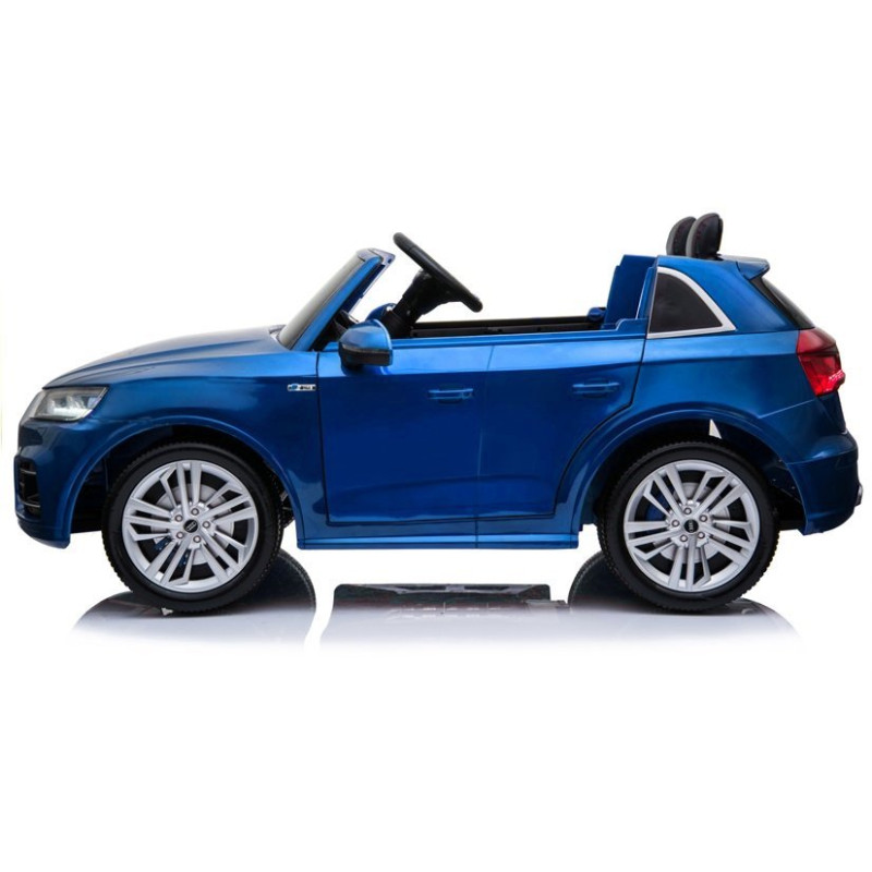 Pojazd na Akumulator Nowe Audi Q5 2-osobowe Niebieskie Lakierowane