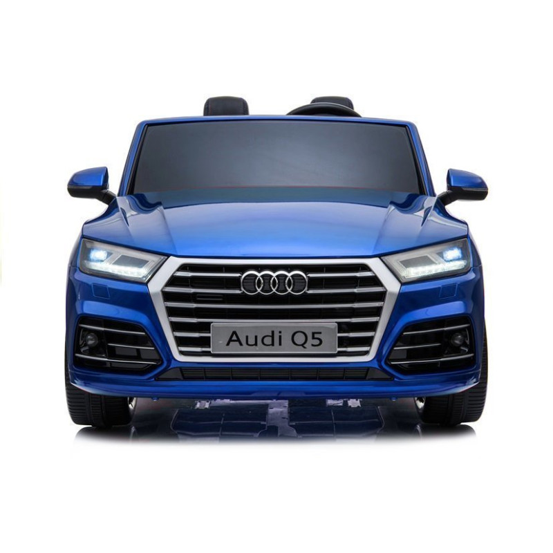 Pojazd na Akumulator Nowe Audi Q5 2-osobowe Niebieskie Lakierowane
