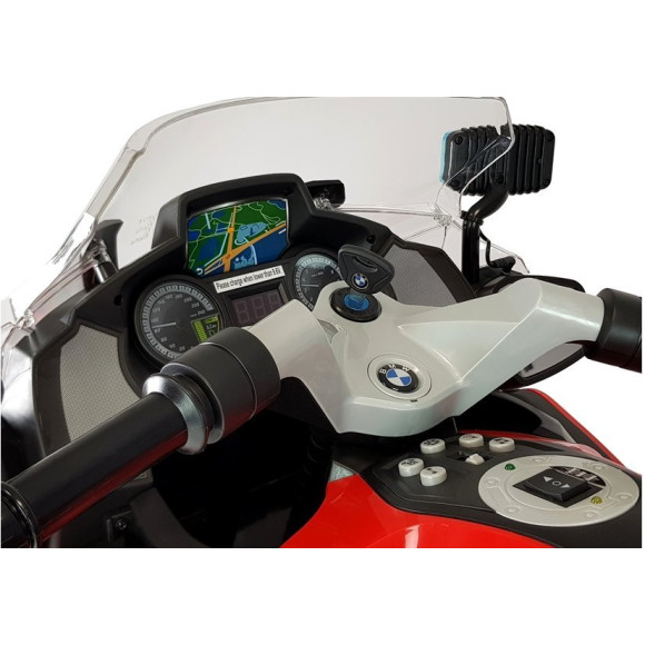 Motor na Akumulator BMW R1200 Policja Czerwony Motor na Akumulator BMW R1200 Policja Czerwony