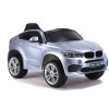 Auto na Akumulator BMW X6 Srebrny Lakierowany Auto na Akumulator BMW X6 Srebrny Lakierowany