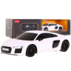 Audi R8 biały RASTAR model 1:24 Zdalnie sterowane auto + Pilot 2,4 GHz
