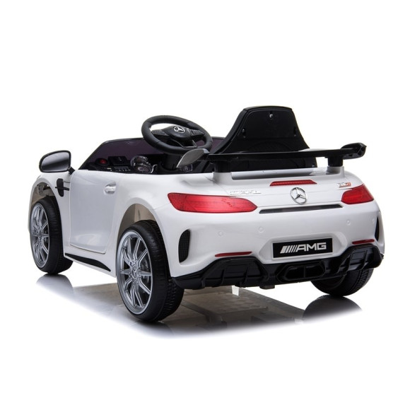 Auto na Akumulator Mercedes GTR Biały