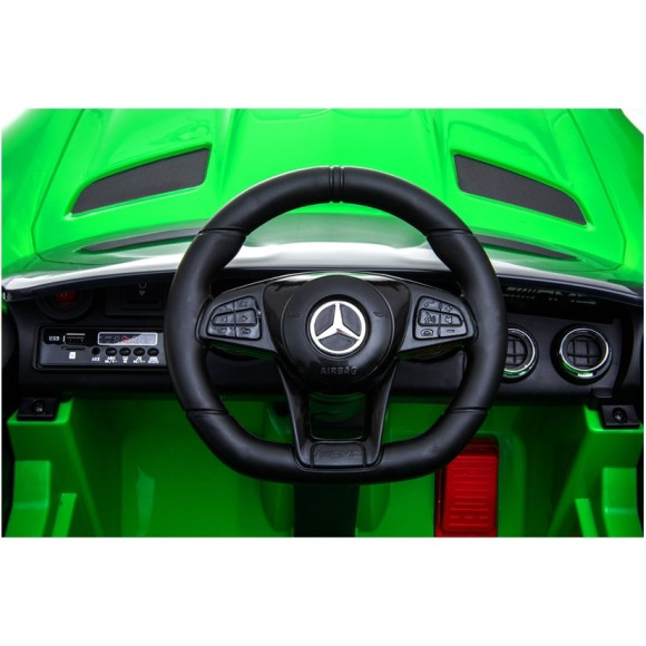 Auto na Akumulator Mercedes GTR Zielony