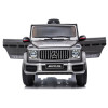 Auto na Akumulator Mercedes G63 AMG Srebrny Lakierowany BBH-002 Auto na Akumulator Mercedes G63 AMG Srebrny Lakierowany BBH-002