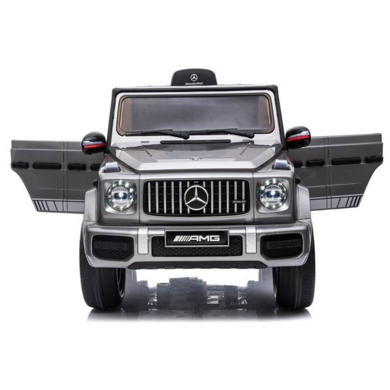 Auto na Akumulator Mercedes G63 AMG Srebrny Lakierowany BBH-002