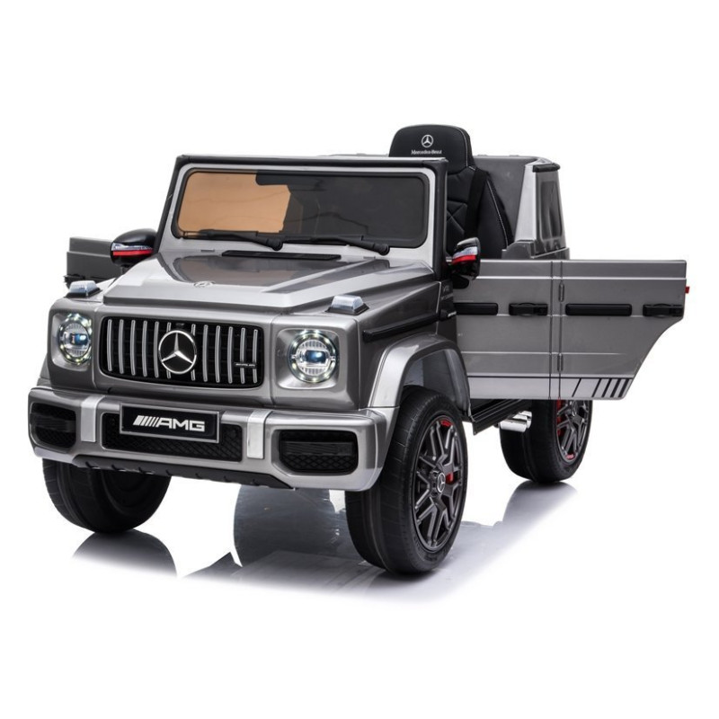 Auto na Akumulator Mercedes G63 AMG Srebrny Lakierowany BBH-002