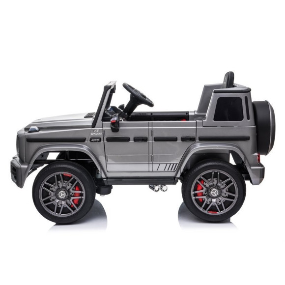 Auto na Akumulator Mercedes G63 AMG Srebrny Lakierowany BBH-002 Auto na Akumulator Mercedes G63 AMG Srebrny Lakierowany BBH-002