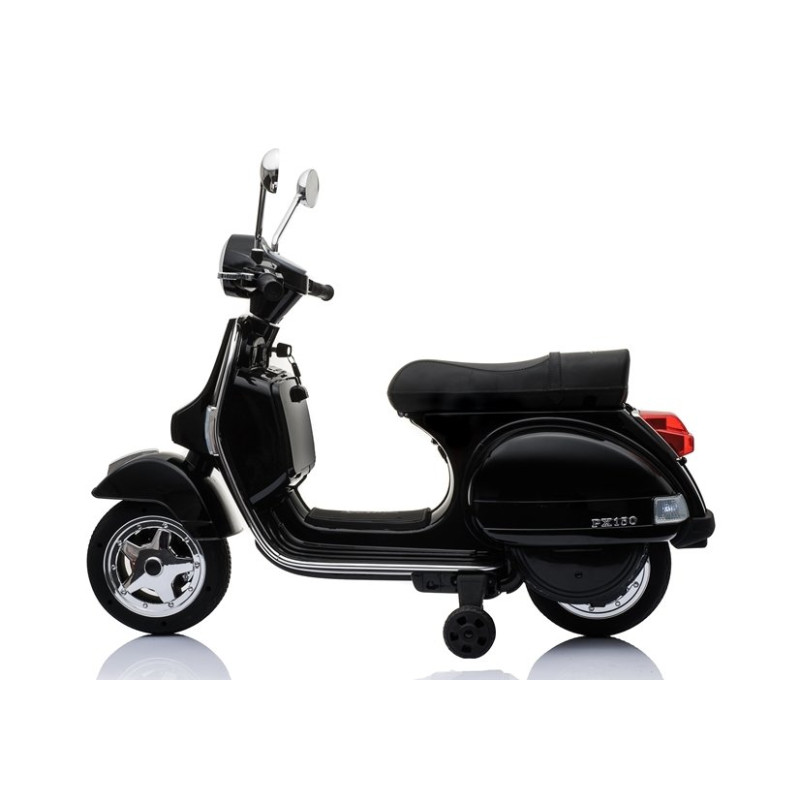 Skuter na Akumulator Vespa Czarny