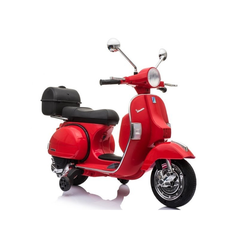 Skuter na Akumulator Vespa Czerwony