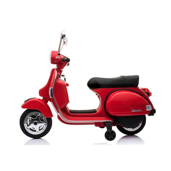 Skuter na Akumulator Vespa Czerwony