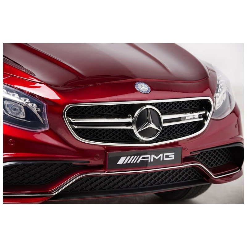 Auto na Akumulator Mercedes S63 Czerwony Lakier