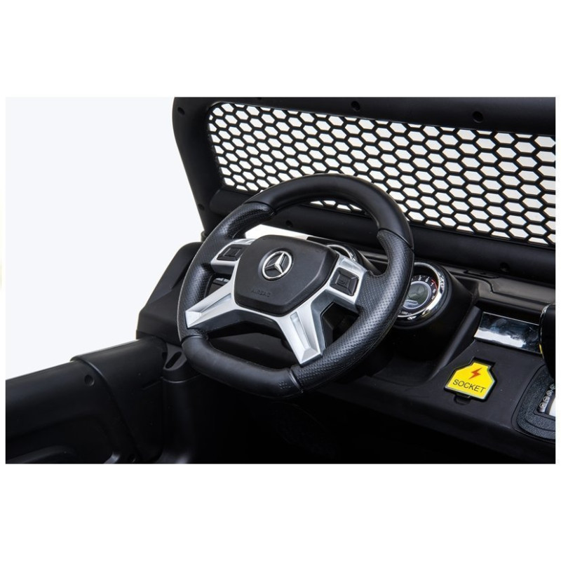 Auto na Akumulator Mercedes Unimog Czarny