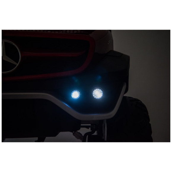 Auto na Akumulator Mercedes Unimog Biały