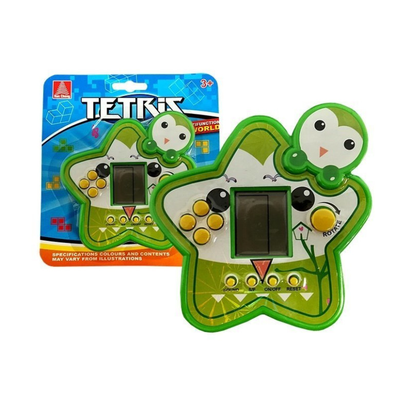 Gra Elektroniczna Tetris Gwiazdka Zielona