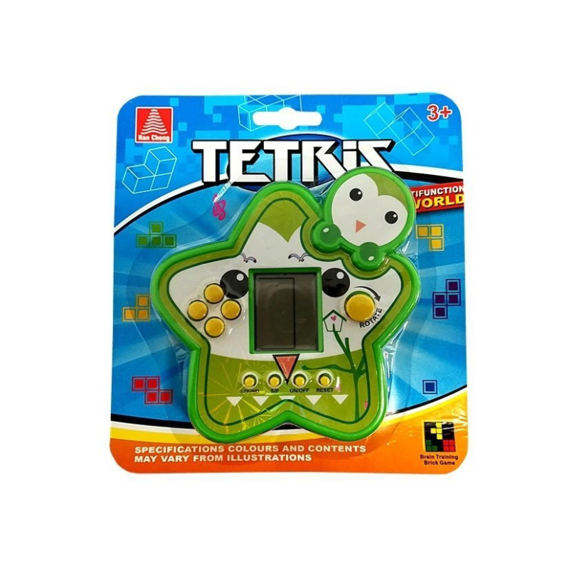 Gra Elektroniczna Tetris Gwiazdka Zielona