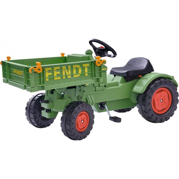 BIG  Fendt, traktor dla dzieci z dużą powierzchnią ładunkową, od 3 lat