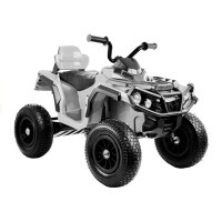 Quad na Akumulator BDM0906 Pompowane Koła Biały