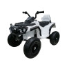 Quad na Akumulator BDM0906 Pompowane Koła Biały Quad na Akumulator BDM0906 Pompowane Koła Biały