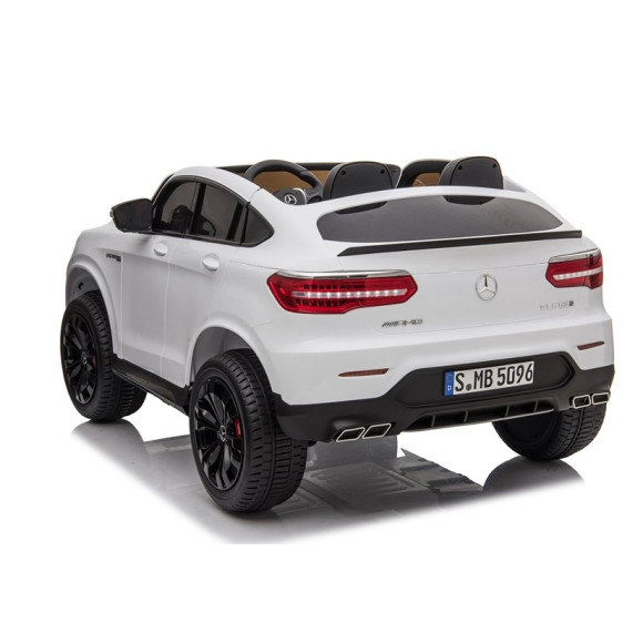Auto na Akumulator Mercedes GLC 63S Biały Auto na Akumulator Mercedes GLC 63S Biały
