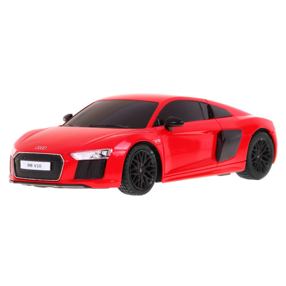 Audi R8 czerwony RASTAR model 1:24 Zdalnie sterowane auto + Pilot 2,4 GHz