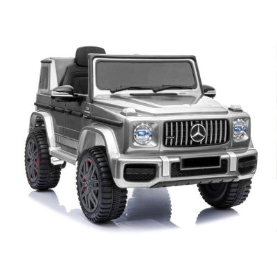 Auto na akumulator Mercedes G63 Srebrny Lakier