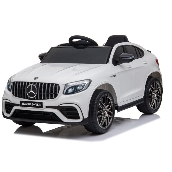 Auto na akumulator Mercedes GLC 63S QLS-5688 Biały 4x4 Auto na akumulator Mercedes GLC 63S QLS-5688 Biały 4x4