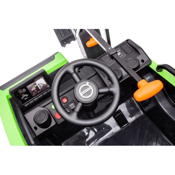 Koparka Na Akumulator Volvo DK-VE888  Zielona