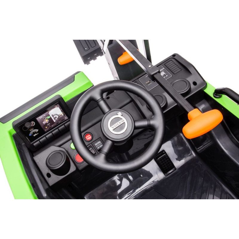 Koparka Na Akumulator Volvo DK-VE888  Zielona