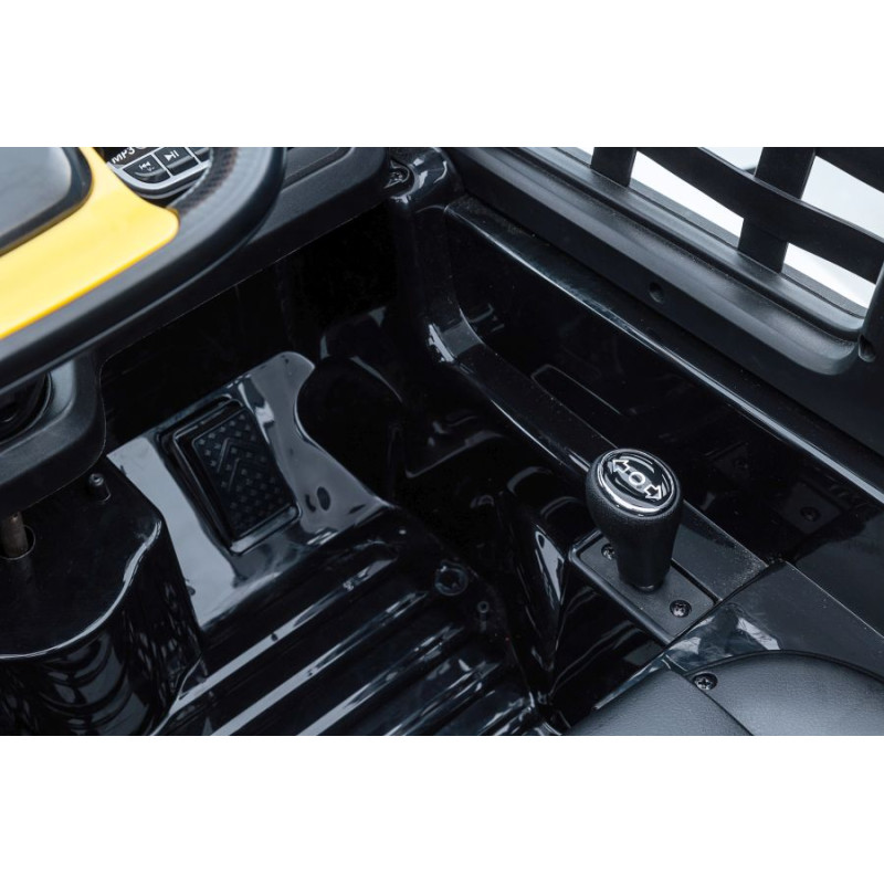 Auto Na Akumulator Mercedes + Naczepa XMX622B  Zółty LCD
