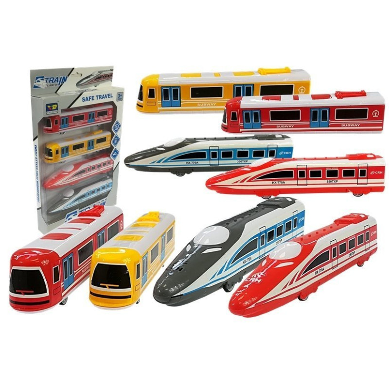 Zestaw Wagonów Pendolino Różne rodzaje