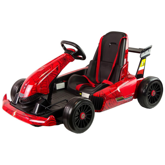 Gokart Na Akumulator XMX619 Czerwony Lakierowany Spider