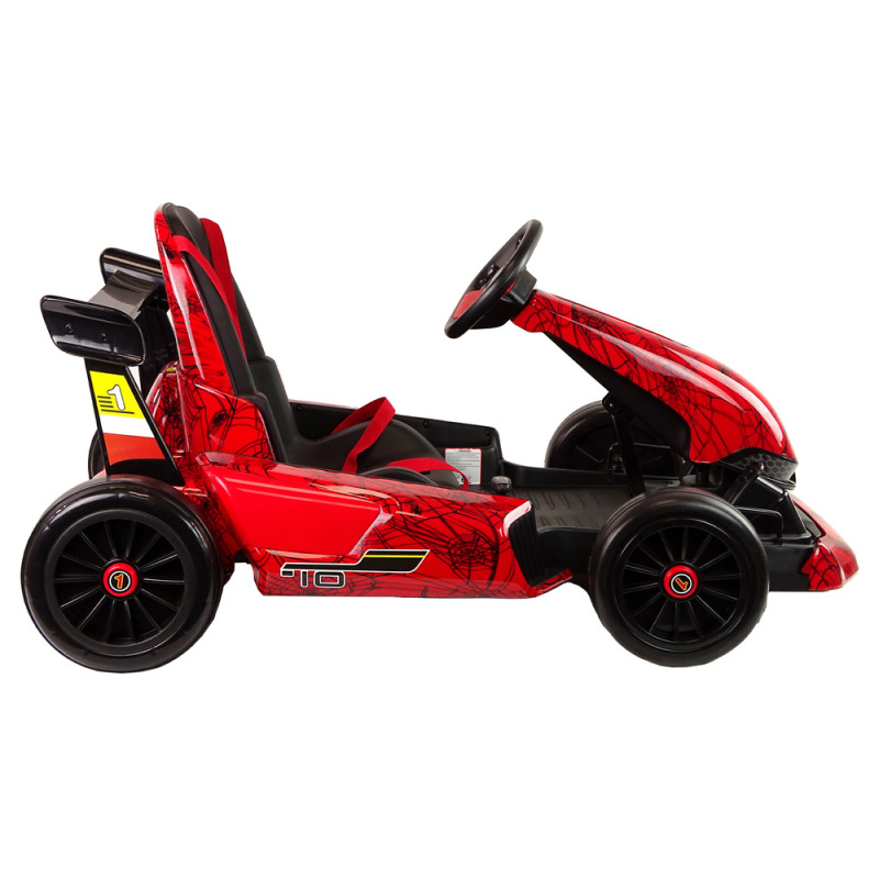 Gokart Na Akumulator XMX619 Czerwony Lakierowany Spider