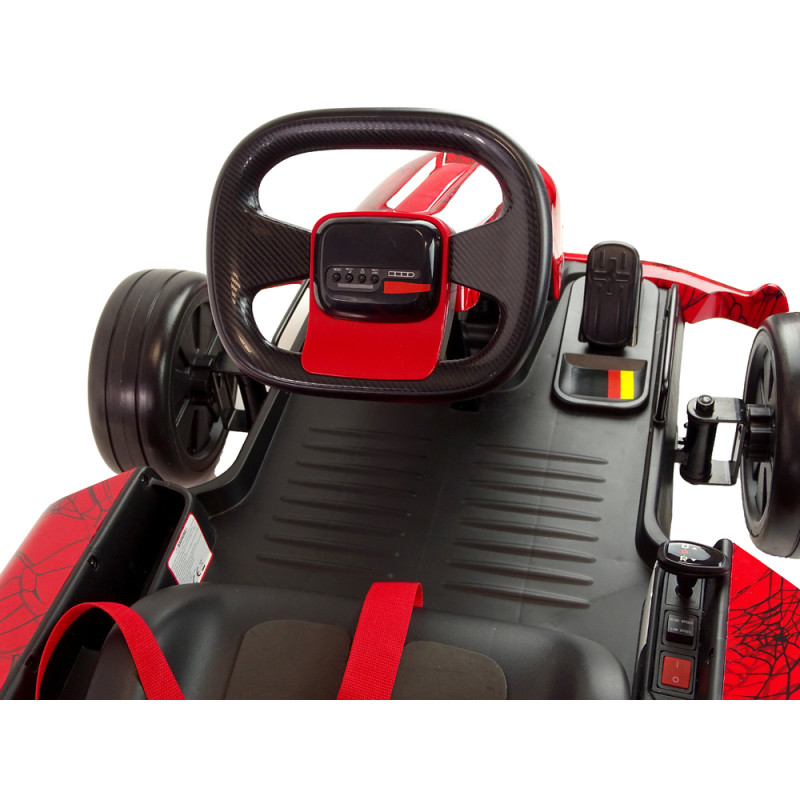 Gokart Na Akumulator XMX619 Czerwony Lakierowany Spider
