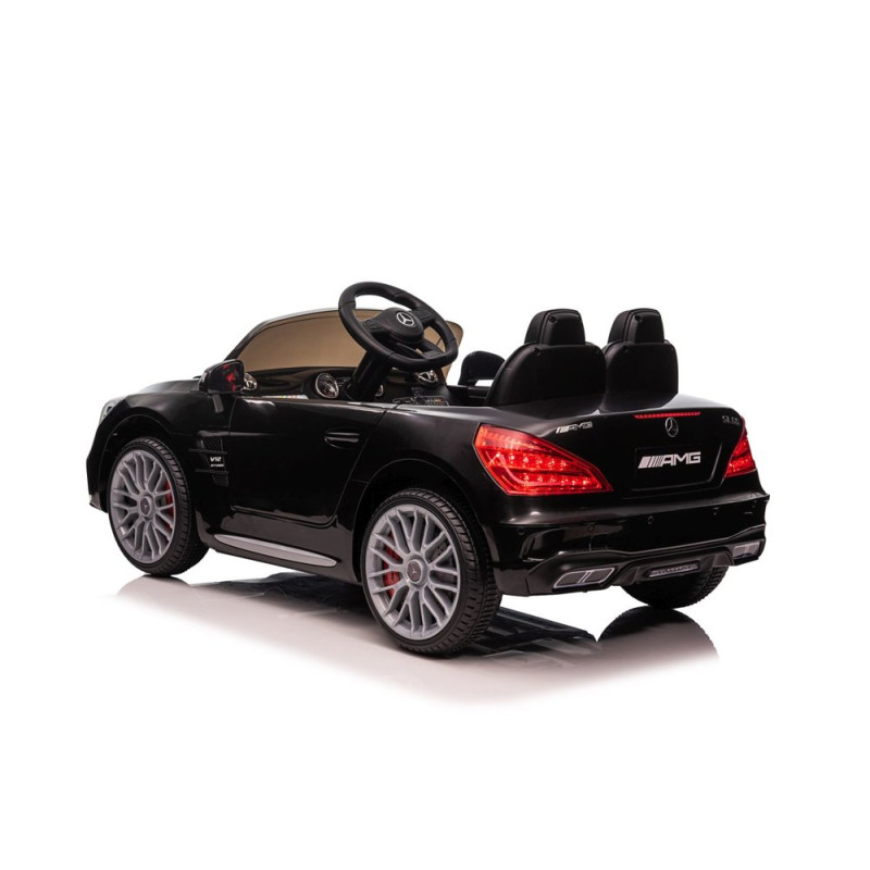 Auto Na Akumulator Mercedes SL65 S Czarny Lakierowany LCD