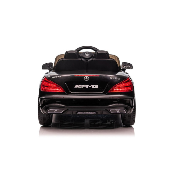 Auto Na Akumulator Mercedes SL65 S Czarny Lakierowany LCD