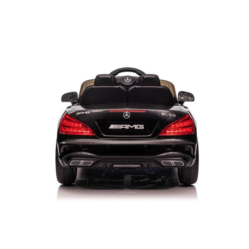 Auto Na Akumulator Mercedes SL65 S Czarny Lakierowany LCD