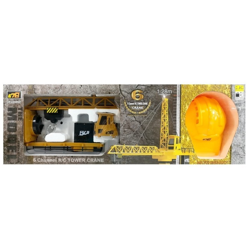 Dźwig Budowlany R/C Żuraw Zdalnie Sterowany