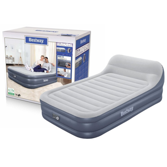 Dmuchany Materac Z Pompką 226 x 152 x 84 cm Bestway 67923