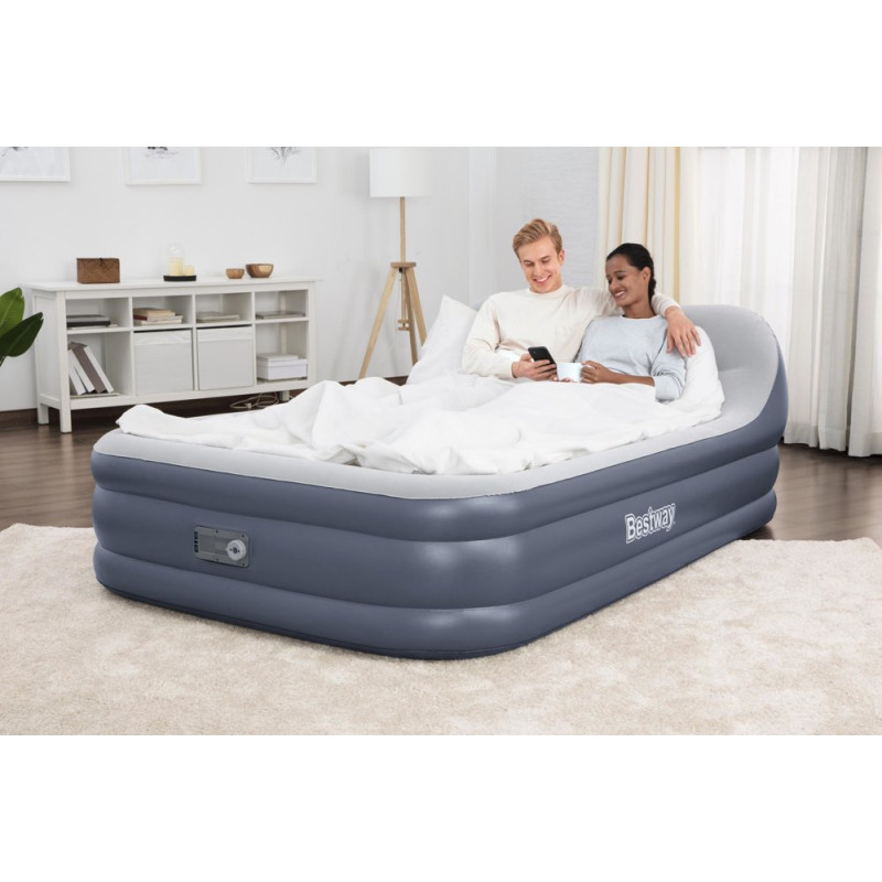 Dmuchany Materac Z Pompką 226 x 152 x 84 cm Bestway 67923