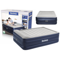 Dmuchany Materac Dwuosobowy Z Pompką 203 x 152 x 61 cm Bestway 67690