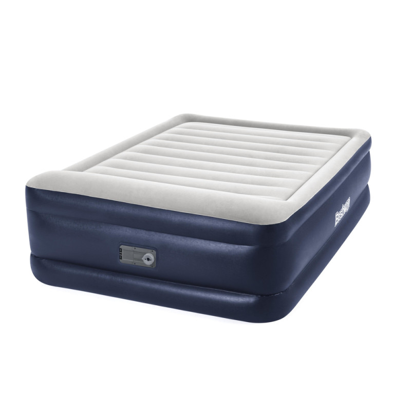 Dmuchany Materac Dwuosobowy Z Pompką 203 x 152 x 61 cm Bestway 67690
