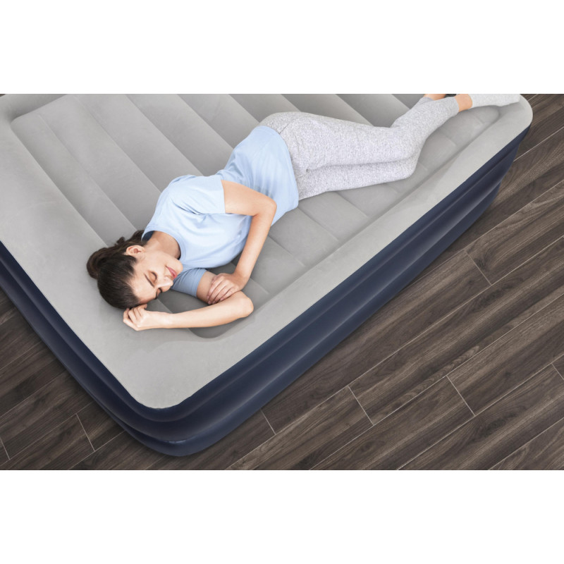 Dmuchany Materac Dwuosobowy Z Pompką 203 x 152 x 61 cm Bestway 67690