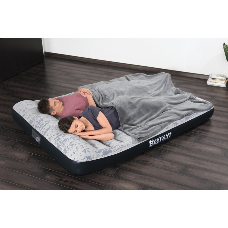 Dmuchany Materac Z Pompką 203 x 152 x 30 cm Bestway 67836