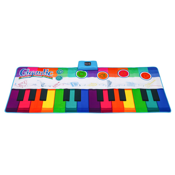 Duża Mata Muzyczna Super Kolorowy Keyboard