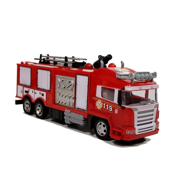 Wóz Strażacki Straż Pożarna na Radio R/C Zdalnie Sterowany Czerwony Wóz Strażacki Straż Pożarna na Radio R/C Zdalnie Sterowany Czerwony