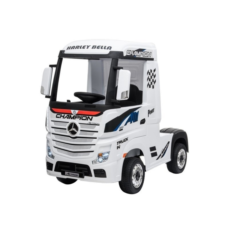 Auto na Akumulator Mercedes Actros Biały