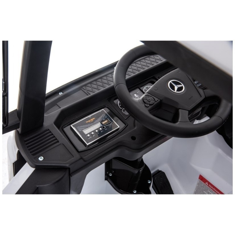 Auto na Akumulator Mercedes Actros Biały